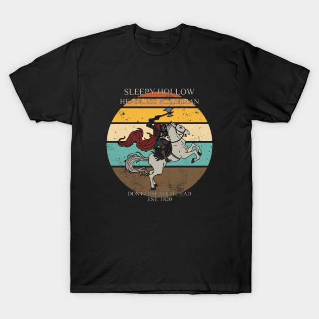 Headless Horseman T-Shirt by valentinahramov